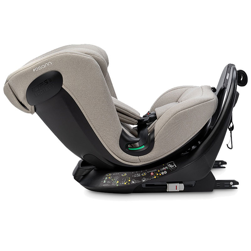 Κάθισμα Αυτοκινήτου ISOfix (0-36kg/76-150εκ. Ύψος) Osann Taos Midi 360 i-Size Wheat