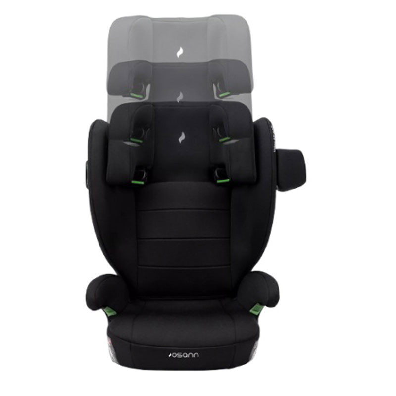 Κάθισμα Αυτοκινήτου ISOfix (15-36kg/100-150εκ. Ύψος) Osann Volpo SP i-Size Black