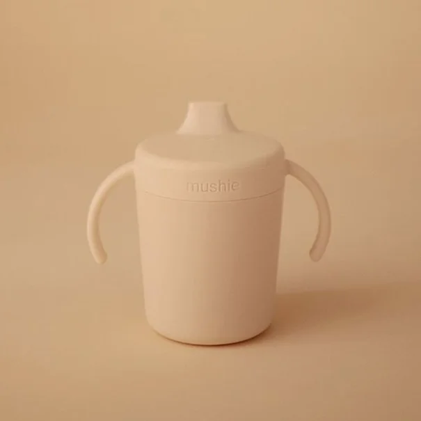 Ποτήρι Εκπαιδευτικό 230ml Mushie Ivory 66-100128