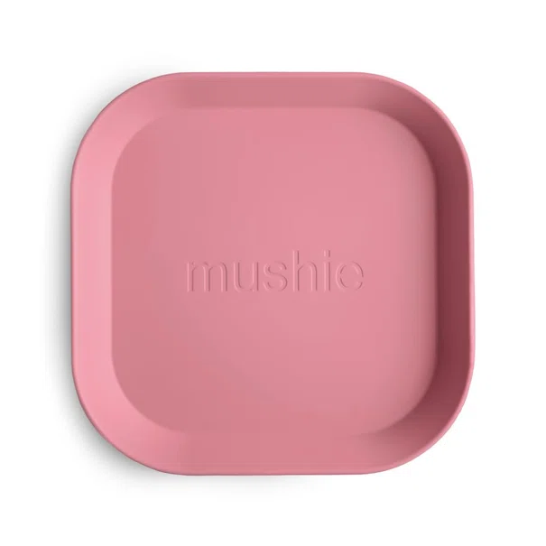 Πιάτα (Σετ 2τμχ) Mushie Dusty Rose 66-102153