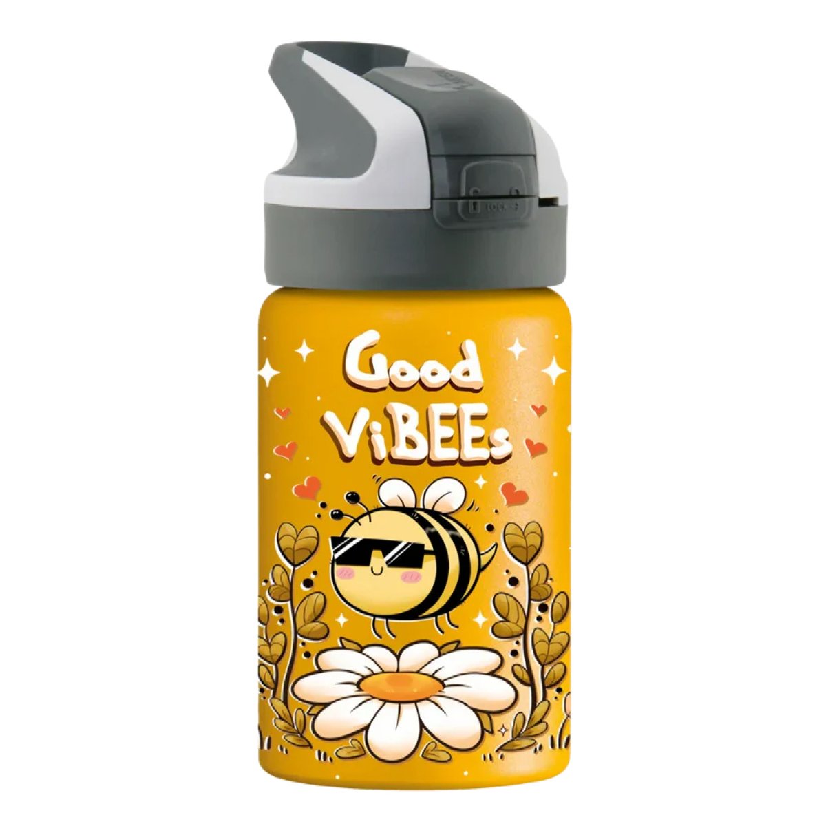 Παγούρι - Θερμός 350ml Με Καλαμάκι Laken Vibees