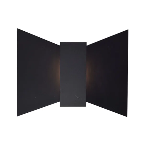 Απλίκα Τοίχου LED Aca Elegant ZD81166LEDBK Black