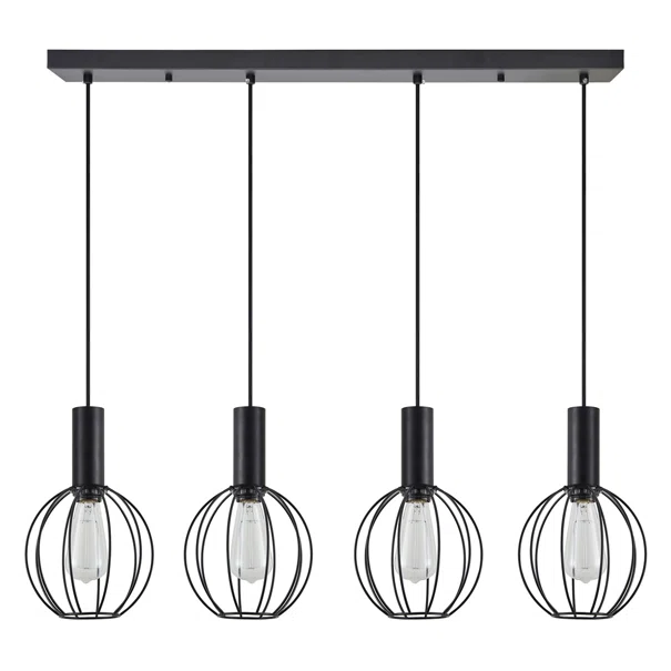 Φωτιστικό Οροφής Πολύφωτο Homelighting 77-8539 Black