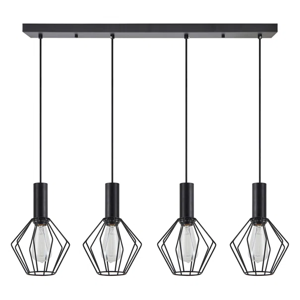 Φωτιστικό Οροφής Πολύφωτο Homelighting 77-8532 Black