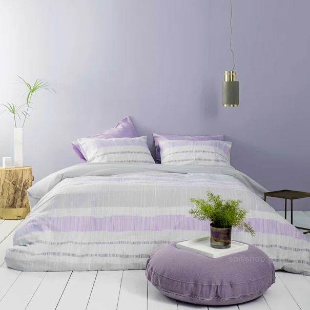 Κουβερλί Υπέρδιπλο (220x240) Nima Bed Linen Rules Lilac