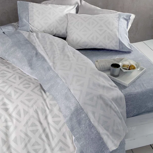 Κουβερλί Υπέρδιπλο (220x240) Nima Bed Linen Segio Grey