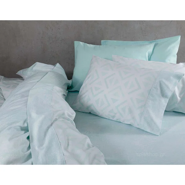 Κουβερλί Υπέρδιπλο (220x240) Nima Bed Linen Segio Aqua
