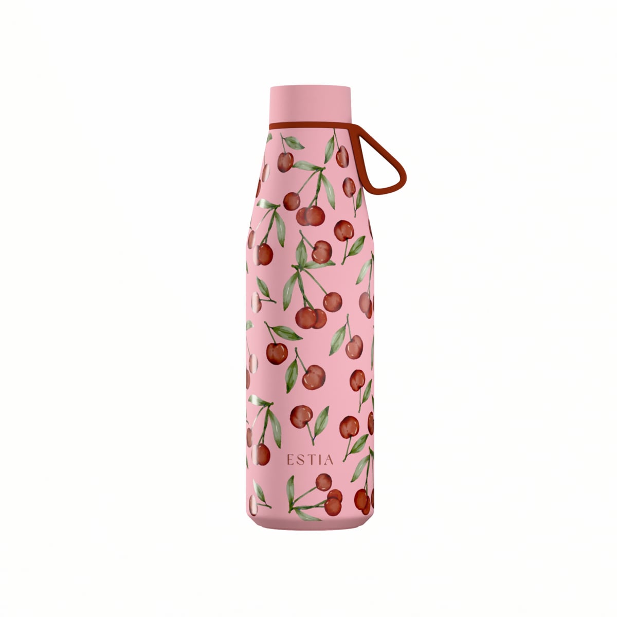 Μπουκάλι Θερμός 500ml Estia Save The Aegean Flow Cherry Rose 01-41991