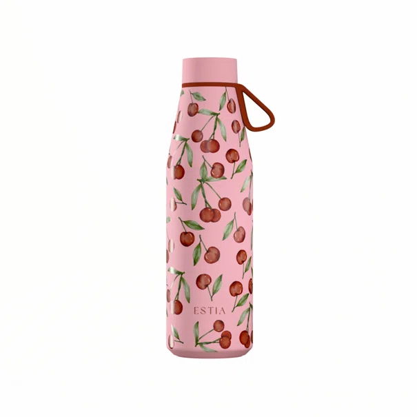 Μπουκάλι Θερμός 500ml Estia Save The Aegean Flow Cherry Rose 01-41991