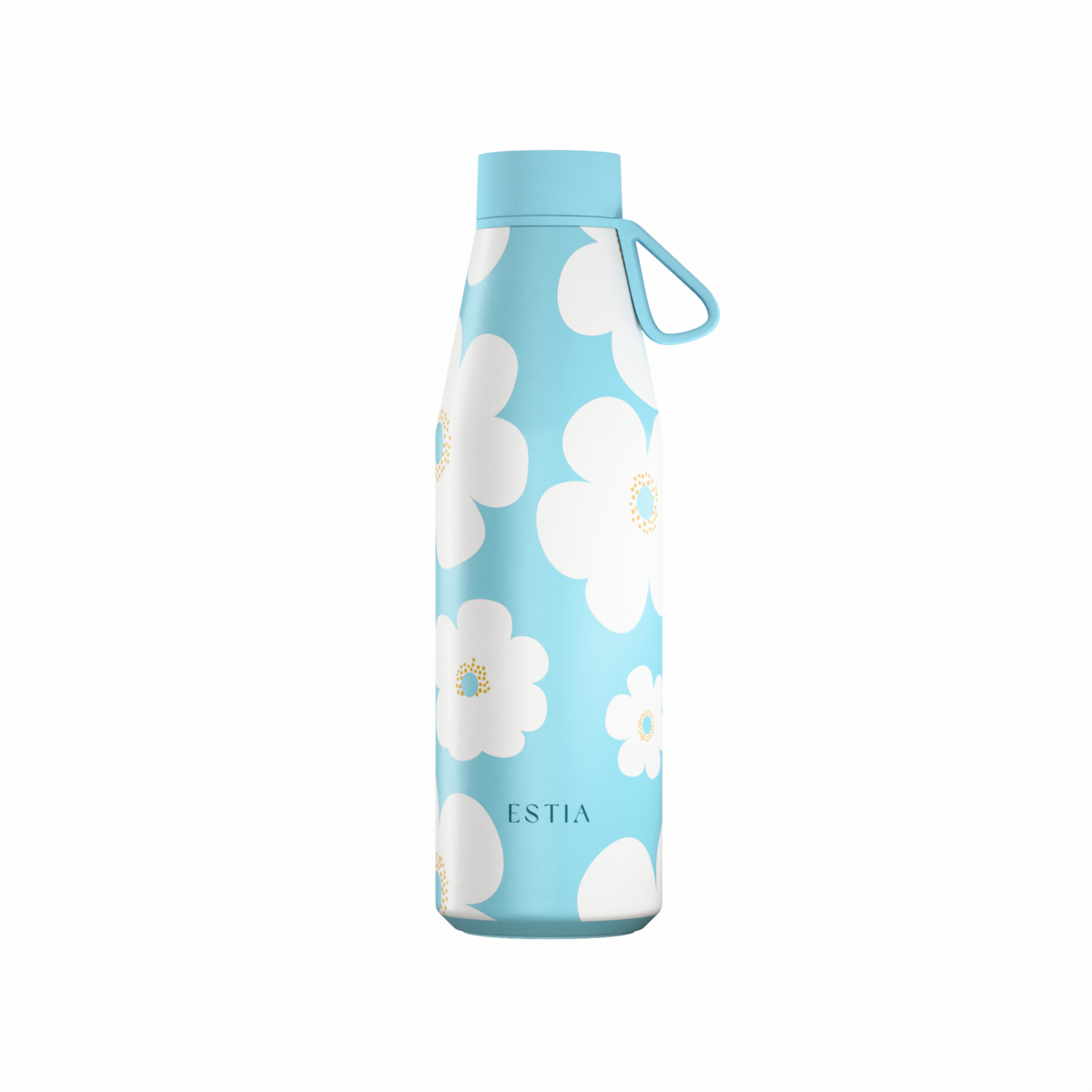 Μπουκάλι Θερμός 500ml Estia Save The Aegean Flow Blue Daisy 01-42189