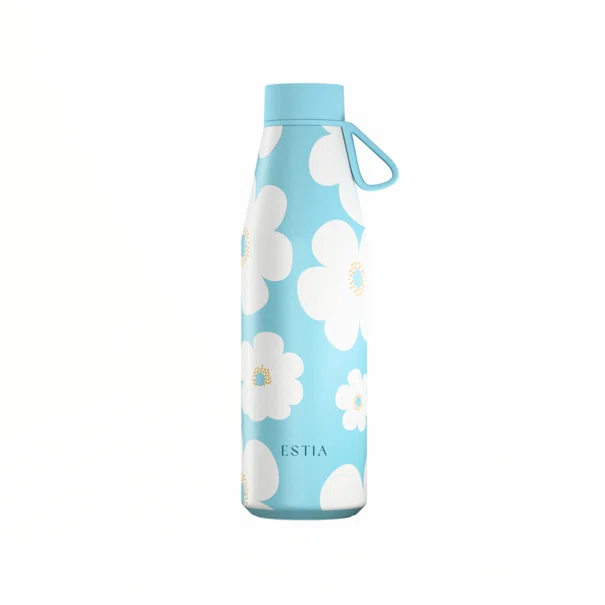 Μπουκάλι Θερμός 500ml Estia Save The Aegean Flow Blue Daisy 01-42189