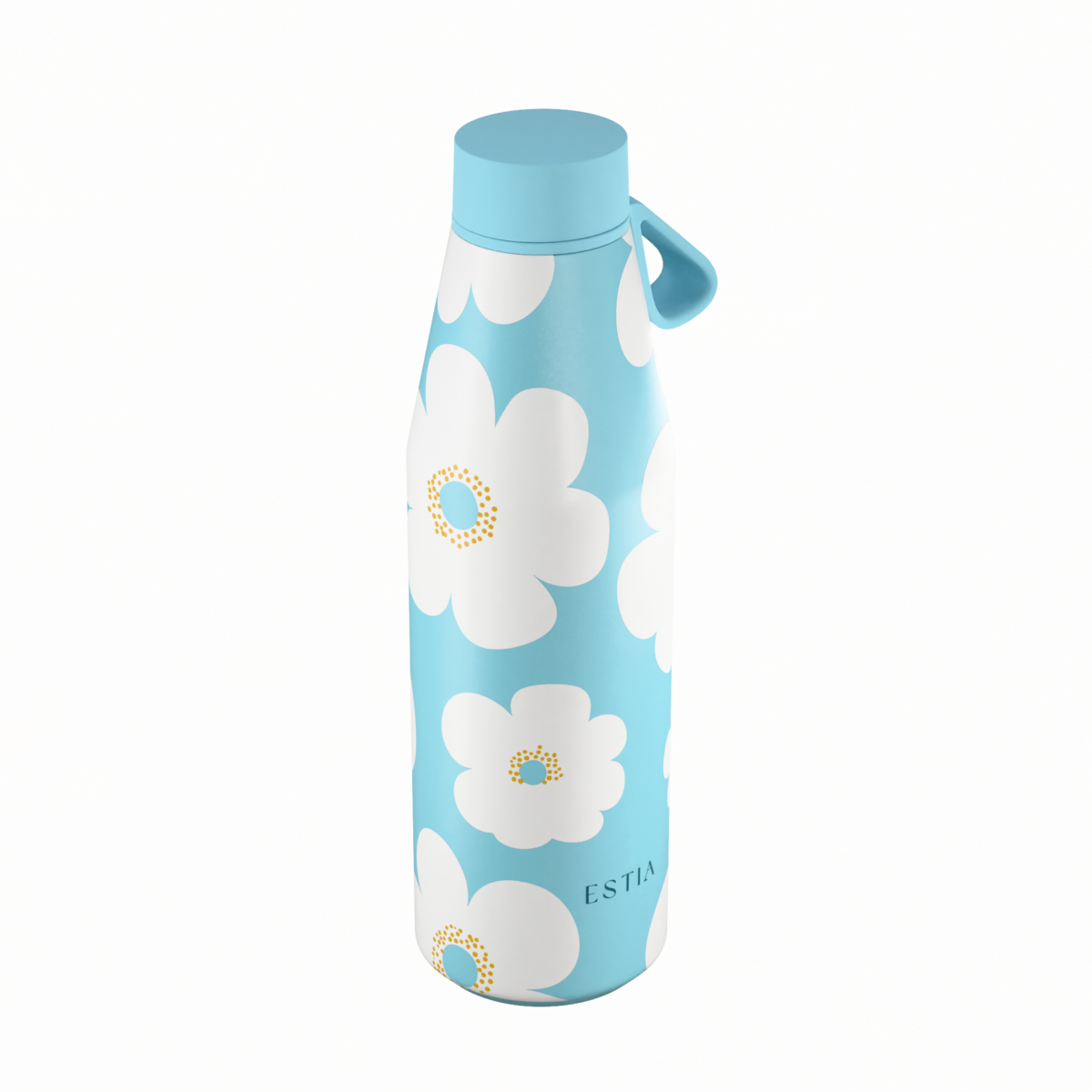 Μπουκάλι Θερμός 500ml Estia Save The Aegean Flow Blue Daisy 01-42189
