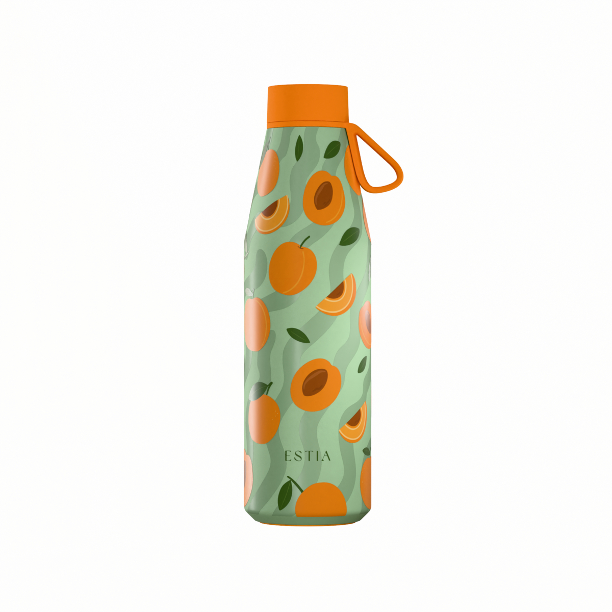 Μπουκάλι Θερμός 500ml Estia Save The Aegean Flow Peach Garden 01-42202