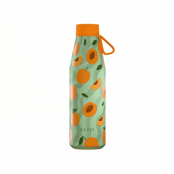 Μπουκάλι Θερμός 500ml Estia Save The Aegean Flow Peach Garden 01-42202