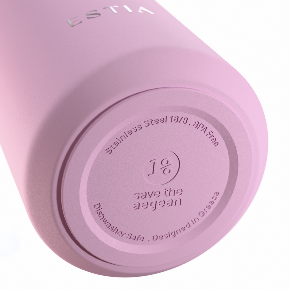Μπουκάλι Θερμός 800Ml Estia Save The Aegean Flow Lavender 01-43155 Οργάνωση & Αποθήκευση Εstia Spitishop