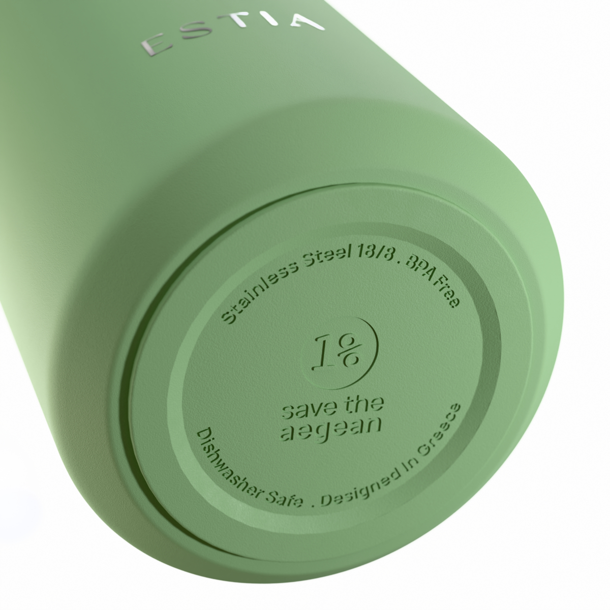 Μπουκάλι Θερμός 800Ml Estia Save The Aegean Flow Pine 01-43179 Οργάνωση & Αποθήκευση Εstia Spitishop