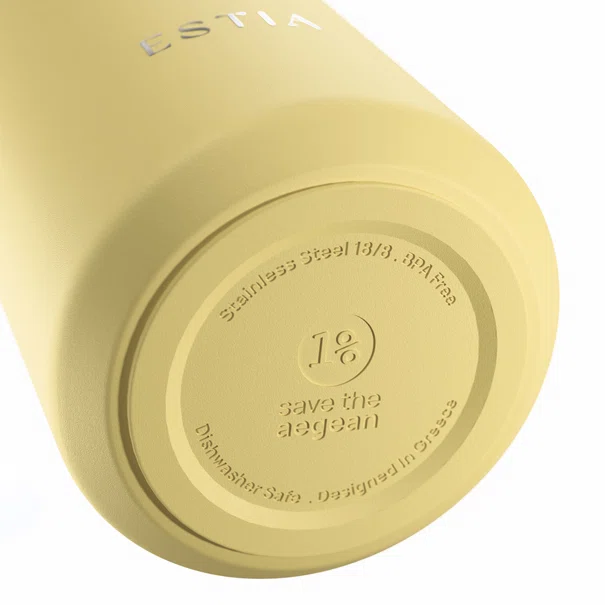 Μπουκάλι Θερμός 500ml Estia Save The Aegean Flow Sunbeam 01-41946