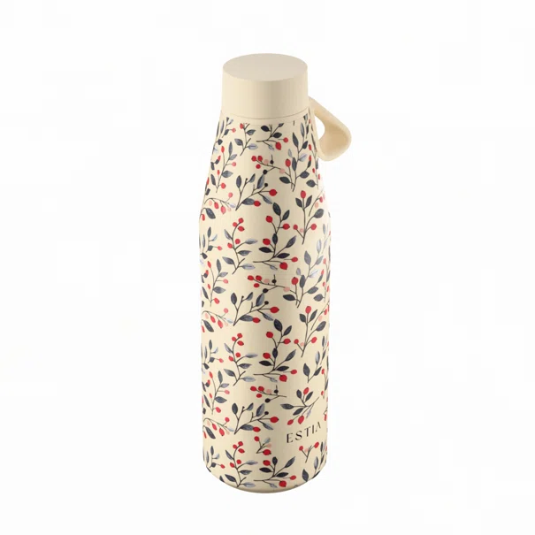 Μπουκάλι Θερμός 500ml Estia Save The Aegean Flow Bloom Beige 01-42028