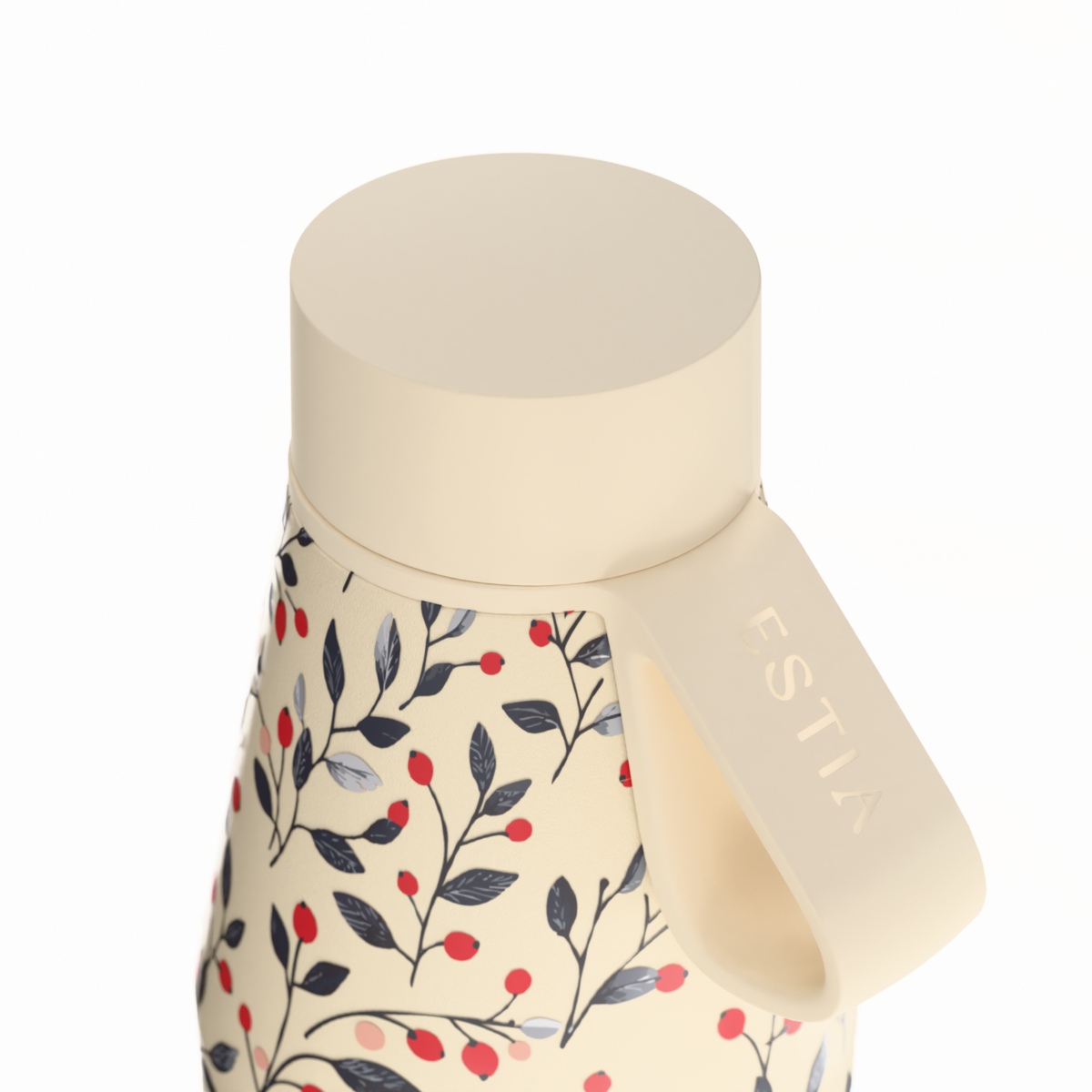 Μπουκάλι Θερμός 500Ml Estia Save The Aegean Flow Bloom Beige 01-42028 Οργάνωση & Αποθήκευση Εstia Spitishop