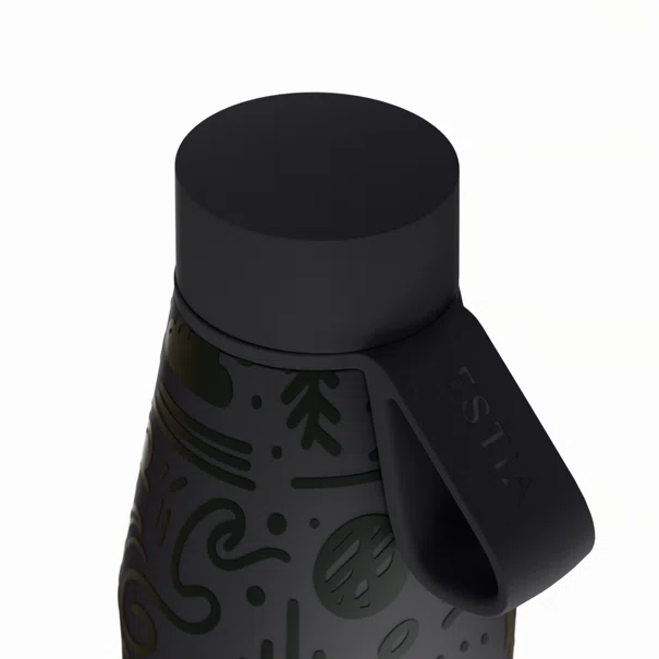 Μπουκάλι Θερμός 500ml Estia Save The Aegean Flow Noir Echo 01-42059