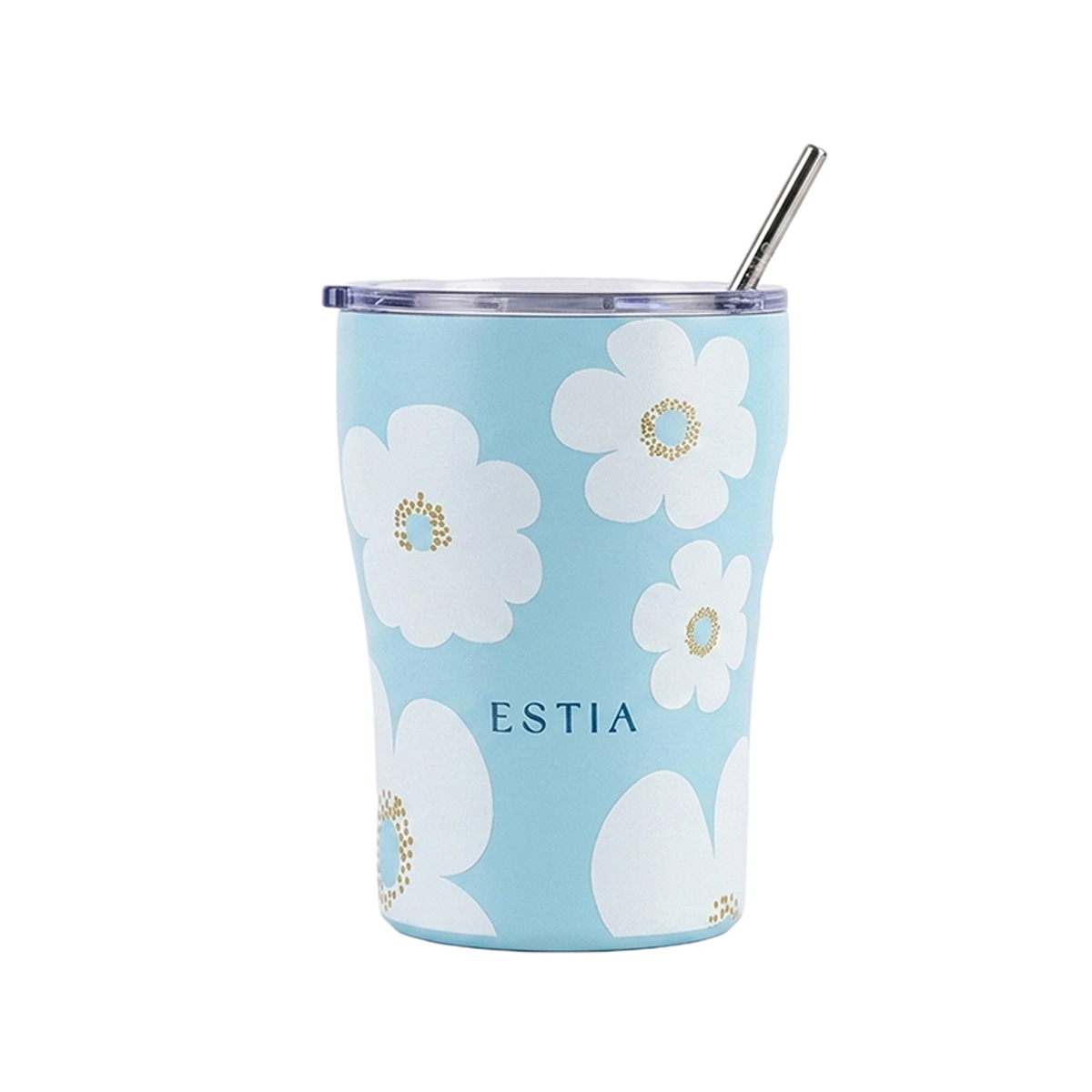 Ποτήρι Θερμός 350ml Estia Save The Aegean Blue Daisy 01-49034