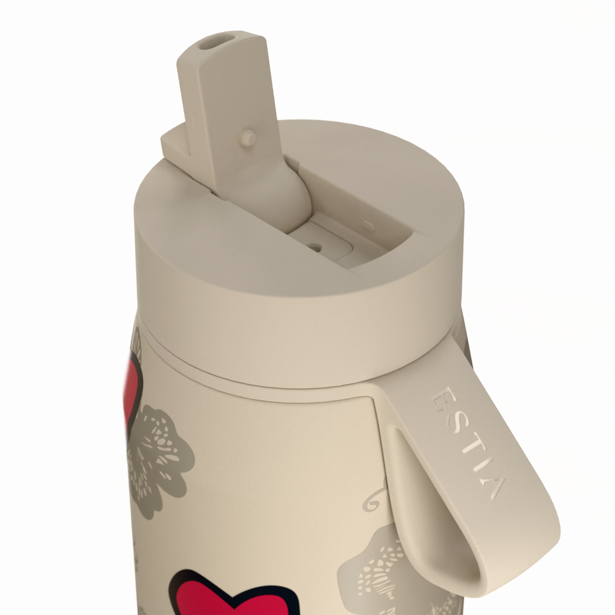 Ποτήρι Θερμός 500Ml Estia Save The Aegean Pulse Tender Lace 01-42479 Οργάνωση & Αποθήκευση Ποτήρια Spitishop