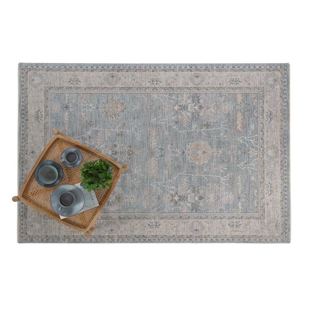 Χαλί (240X360) Royal Carpet Tabriz 590 Blue Χαλιά Σαλονιού Χειμερινά Κλασικά Spitishop