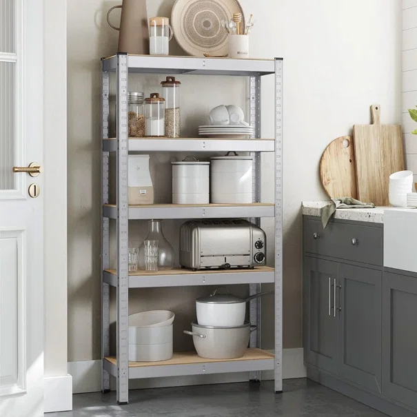 Μεταλλική Ραφιέρα Δαπέδου 5 Θέσεων (75x30x150) Songmics GLR030EZ01