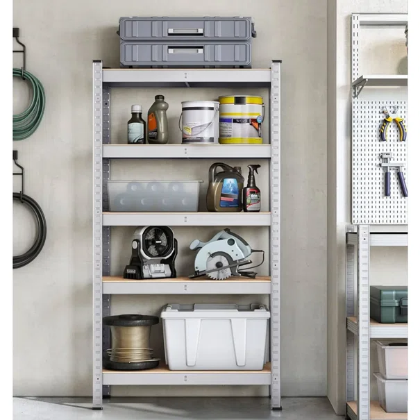 Μεταλλική Ραφιέρα Δαπέδου 5 Θέσεων (75x30x150) Songmics GLR030EZ01
