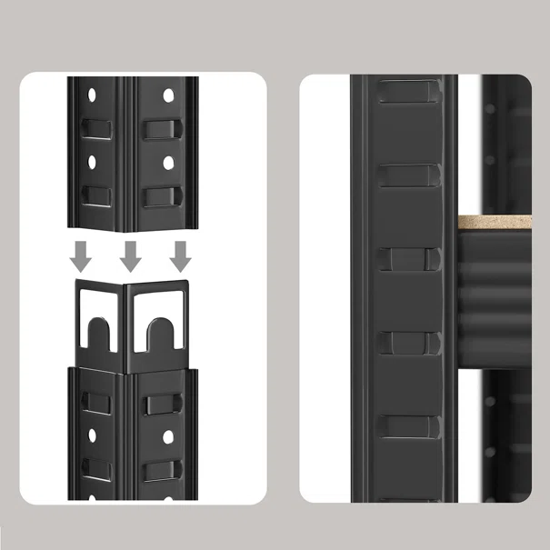 Μεταλλική Ραφιέρα Δαπέδου 5 Θέσεων (90x40x180) Songmics GLR040BZ03