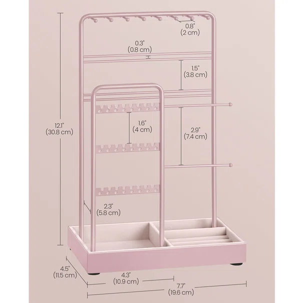 Σταντ Κοσμημάτων (19.6x11.5x30.8) Songmics JJS021R01