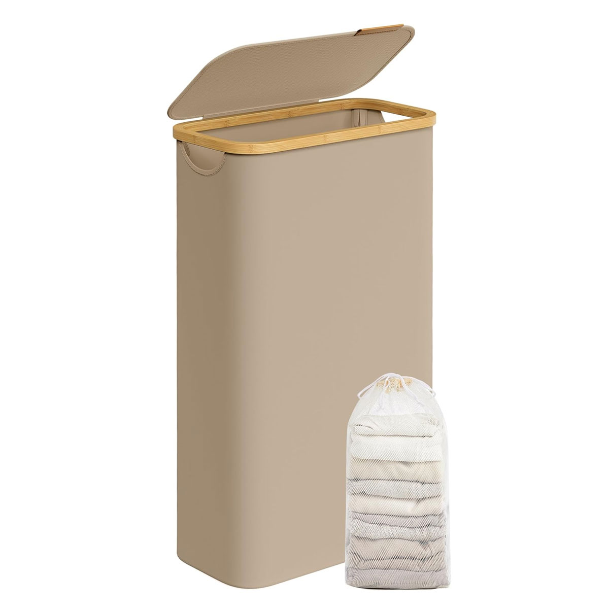Καλάθι Απλύτων 65Lit (42x22.5x70.5) Songmics LCB506N02
