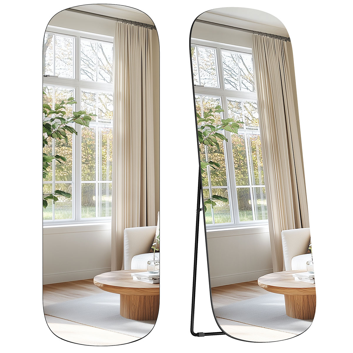 Καθρέφτης Δαπέδου (50x37x160) Songmics LFM029B01