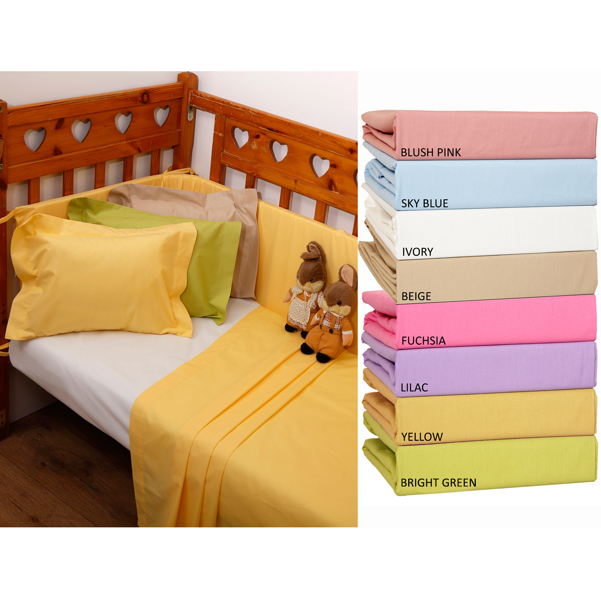 Βρεφική Μαξιλαροθήκη Anna Riska Baby Prestige Ivory