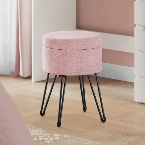 Σκαμπό Με Αποθηκευτικό Χώρο (Φ32.5x44.1) Songmics LOM002R01