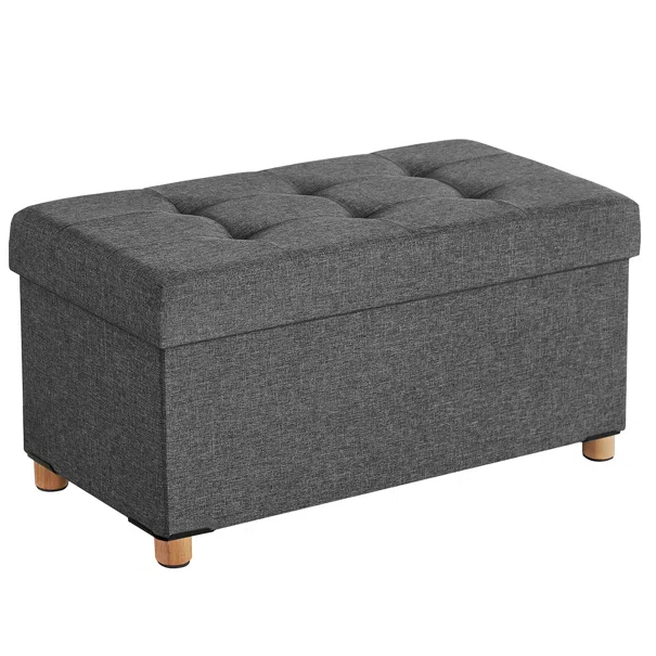 Ταμπουρέ Με Αποθηκευτικό Χώρο (76x38x40) Songmics LSF16GYZ