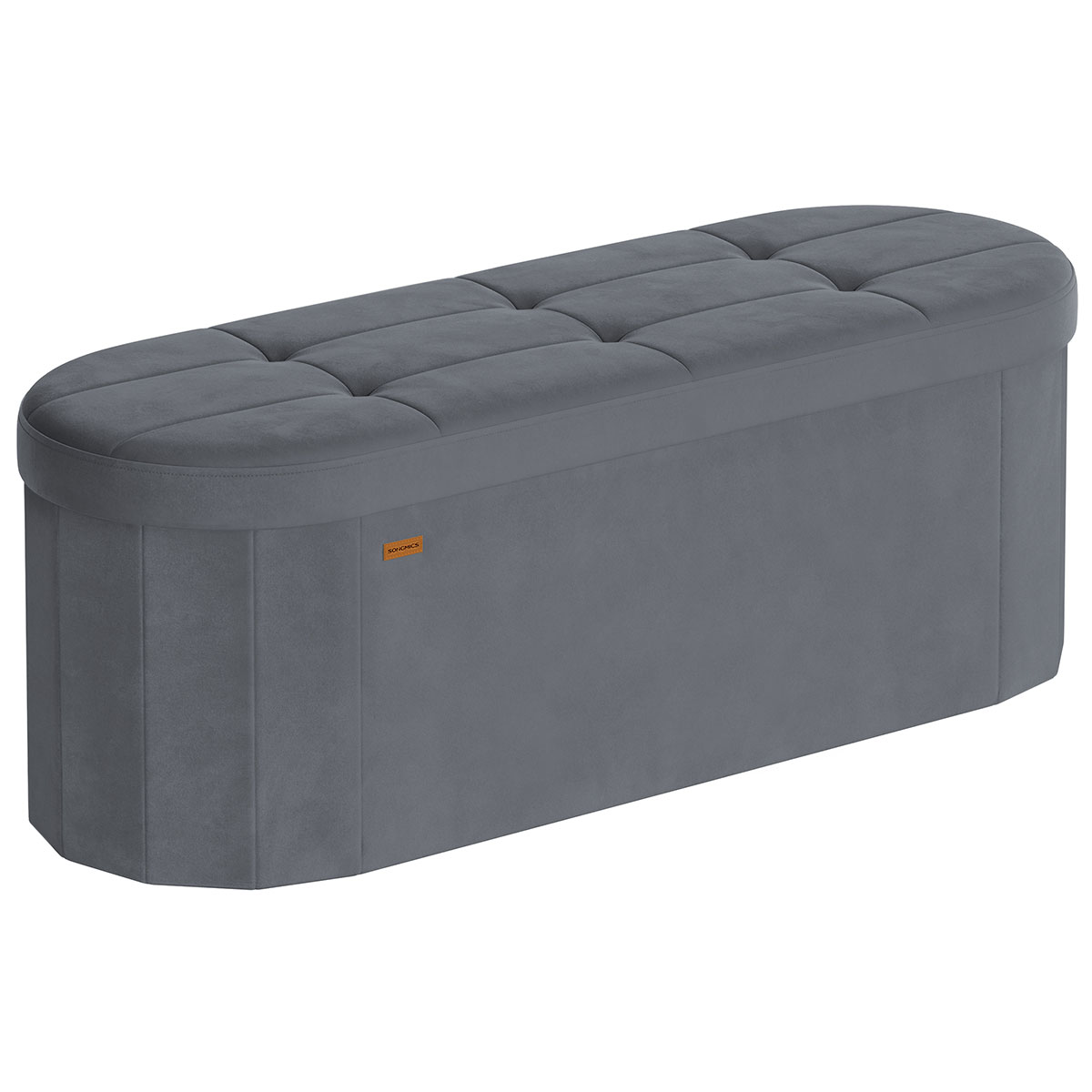 Ταμπουρέ Με Αποθηκευτικό Χώρο (110x38x38) Songmics LSF297GN02