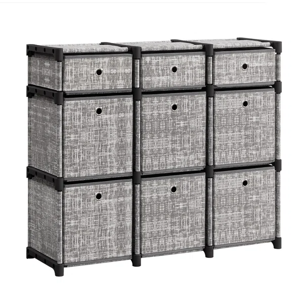 Υφασμάτινη Συρταριέρα 9 Θέσεων (83.5x30x79.5) Songmics LSN603G12