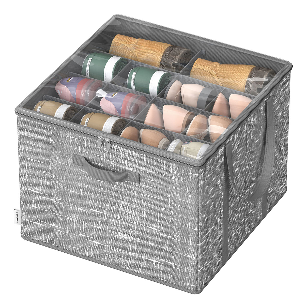 Θήκη Οργάνωσης Παπουτσιών 16 Θέσεων (42x42x31.7) Songmics LSP601G01