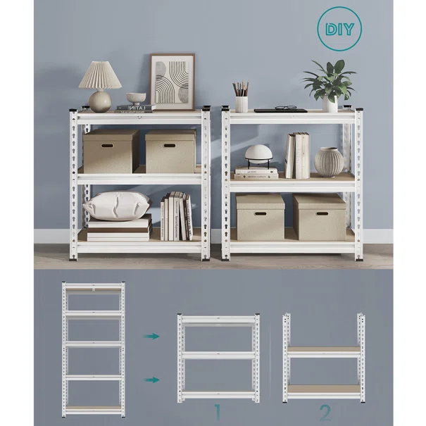 Μεταλλική Ραφιέρα Δαπέδου 5 Θέσεων (70x30x150) Songmics GLR300EZ03