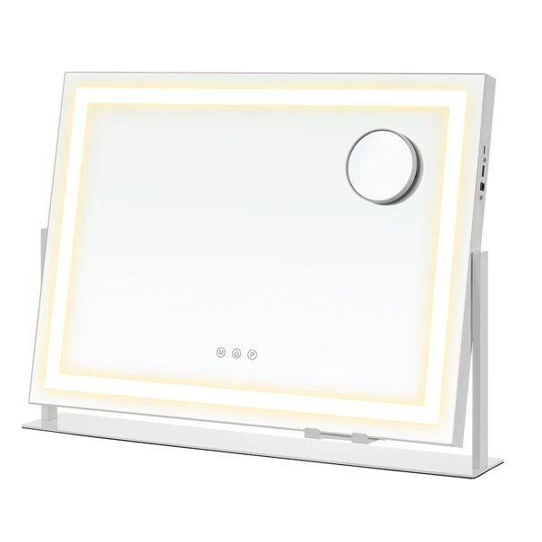 Επιτραπέζιος Καθρέφτης Με Led (62.5x10x45.8) Songmics LWM002W02