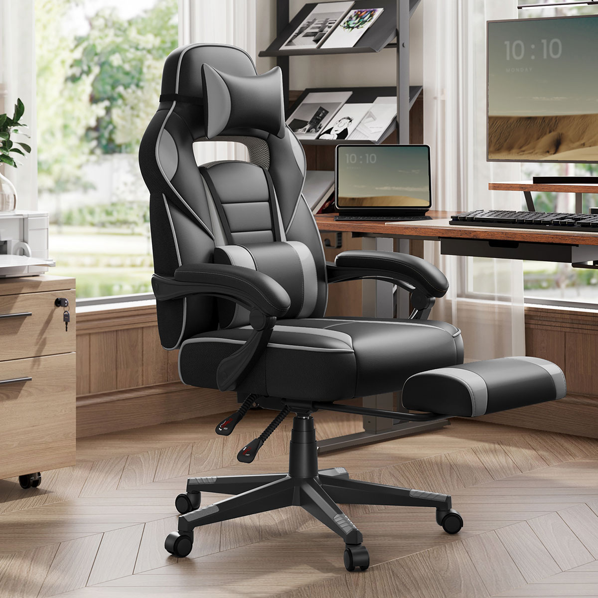 Gaming Καρέκλα Γραφείου (70x70x122) Songmics OBG073BH10