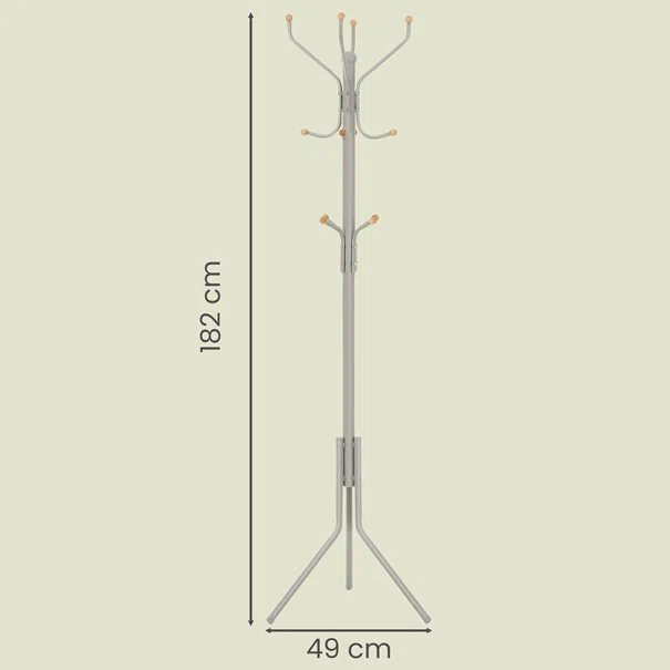 Καλόγερος Ρούχων (49x49x182) Songmics RCR019K01V1