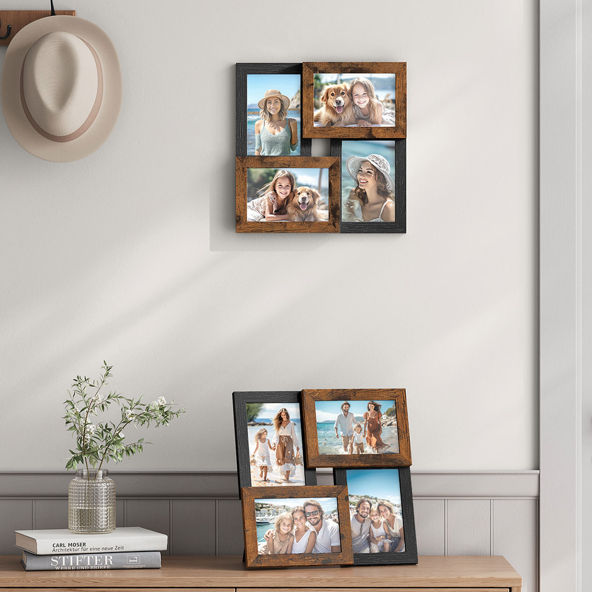 Κορνίζα 4 Θέσεων (30x2.4x30) Songmics RPF025K01