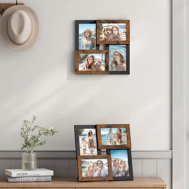 Κορνίζα 4 Θέσεων (30x2.4x30) Songmics RPF025K01