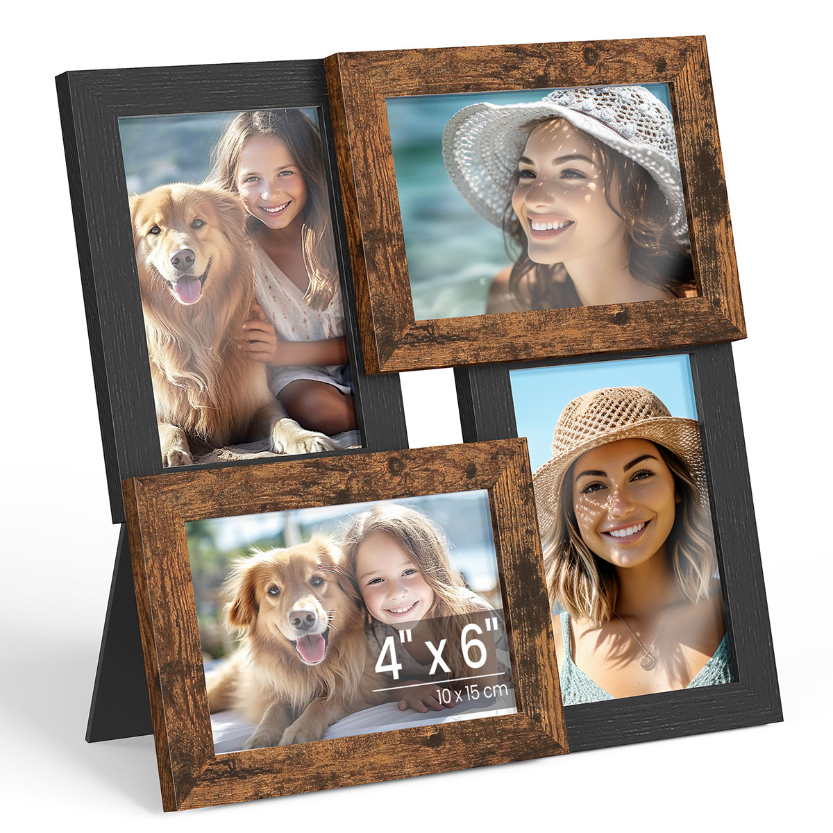Κορνίζα 4 Θέσεων (30x2.4x30) Songmics RPF025K01