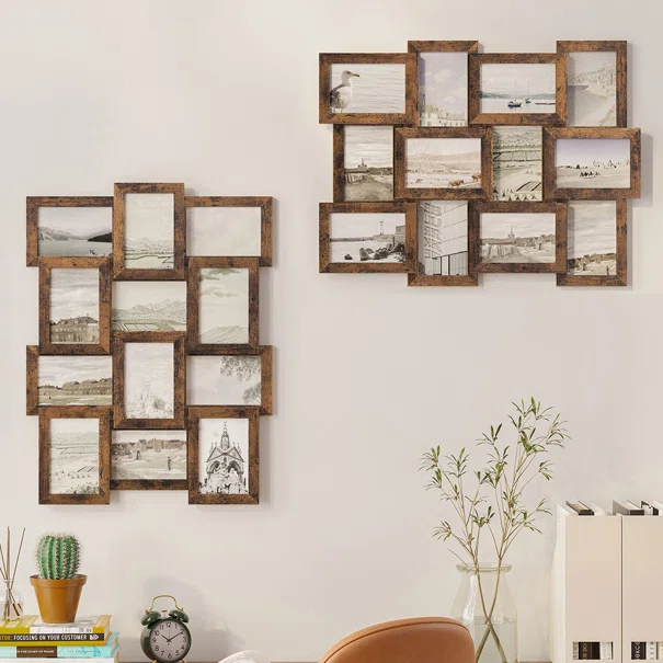 Κορνίζα Τοίχου 12 Θέσεων (47.5x2.4x62) Songmics RPF026X01V1
