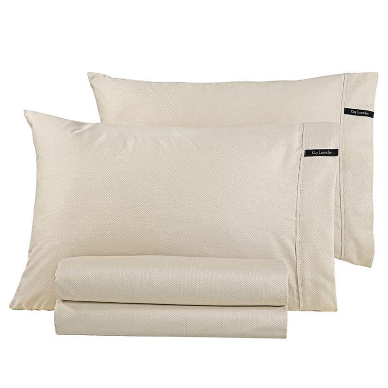 Ζεύγος Μαξιλαροθήκες (50x70) Guy Laroche Minimal Natural