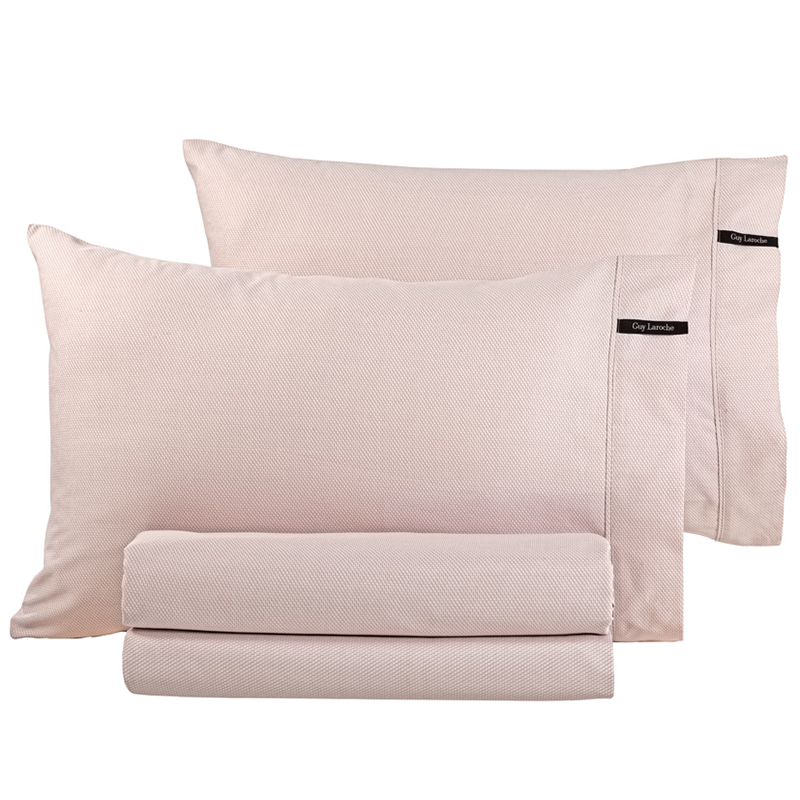 Ζεύγος Μαξιλαροθήκες (50x70) Guy Laroche Minimal Pudra