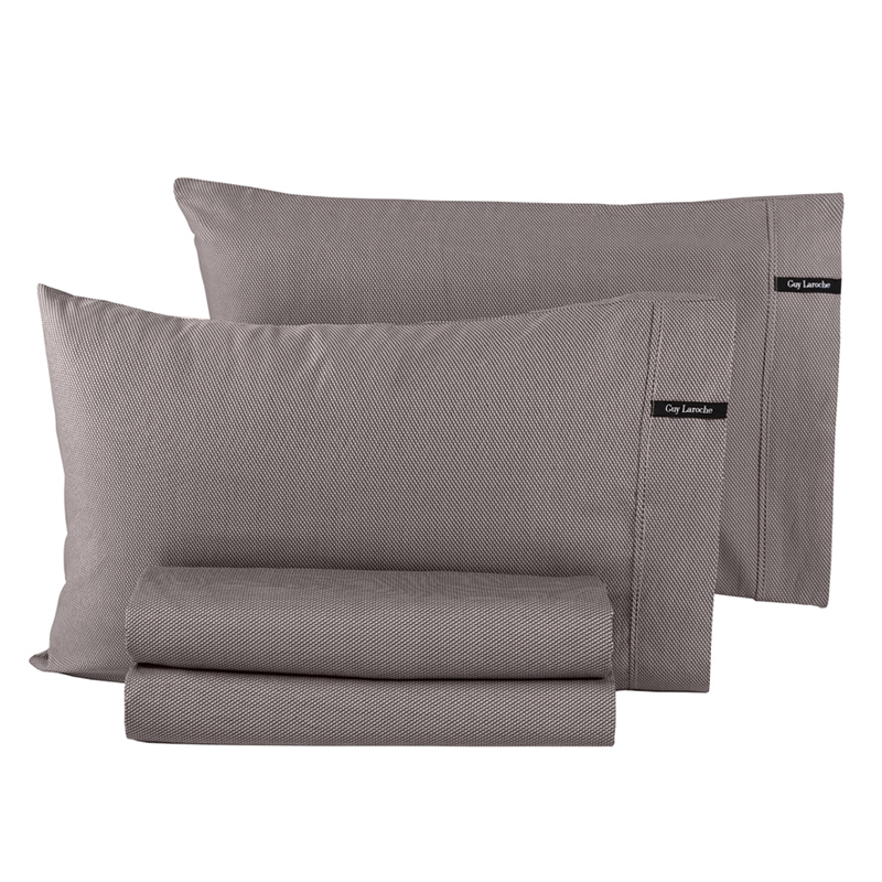 Σεντόνι King Size Επίπεδο (280x270) Guy Laroche Minimal Melanze